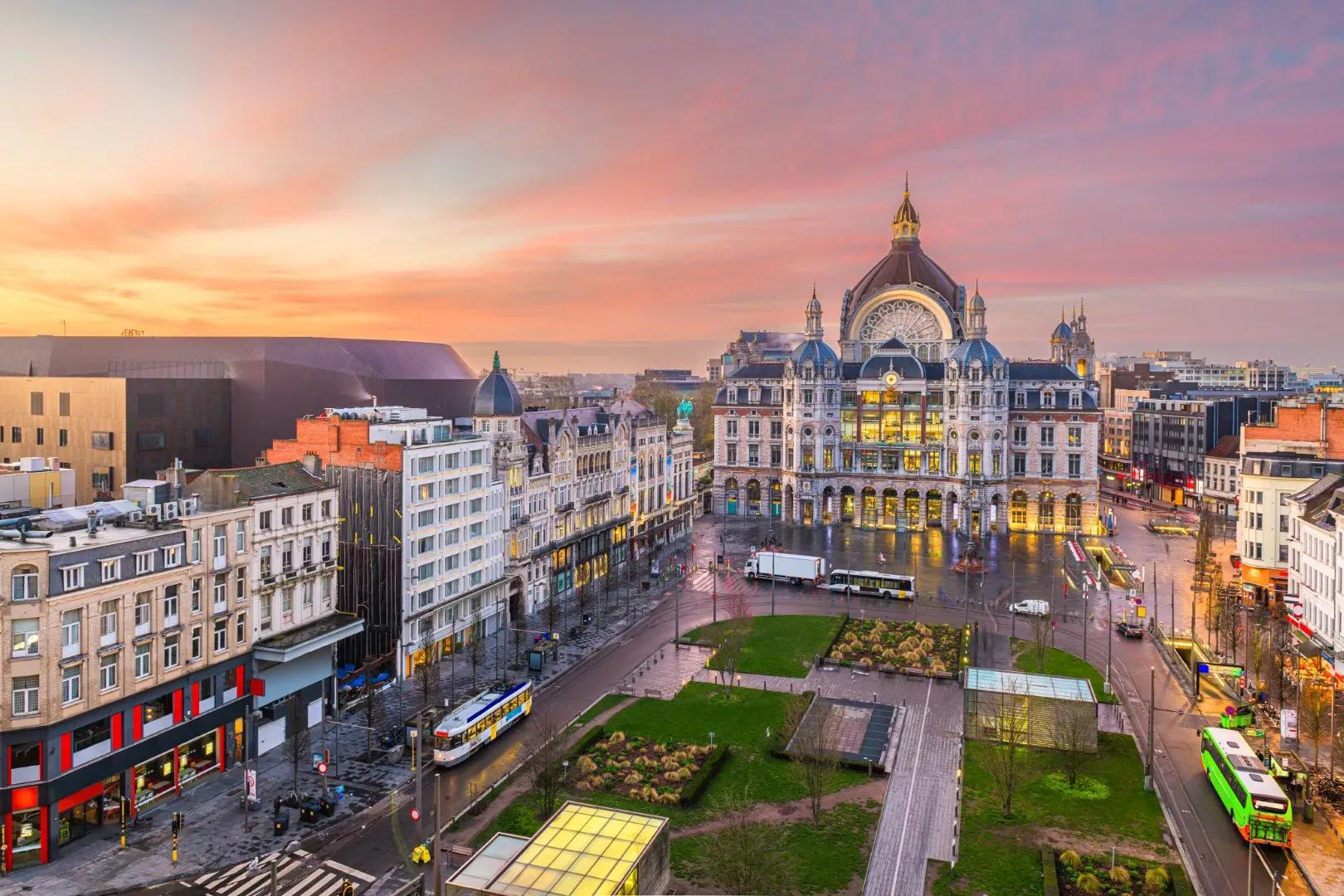 Foto van de stad Antwerpen