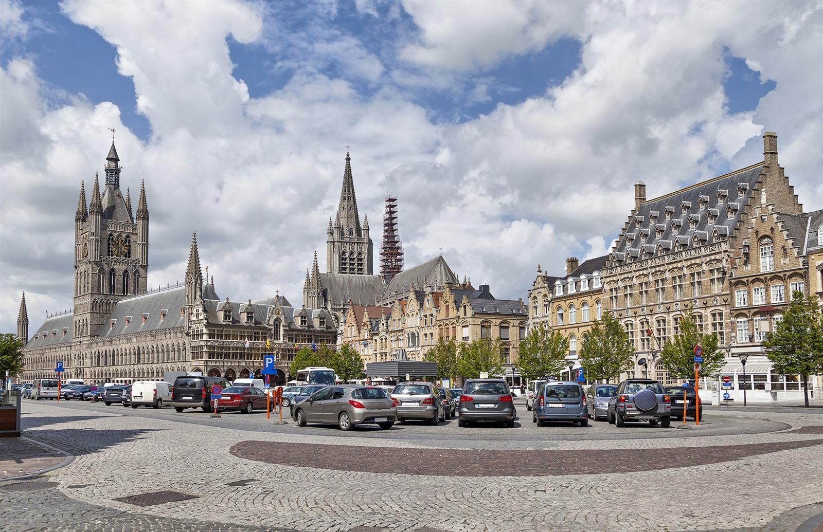 Foto van de stad Ieper